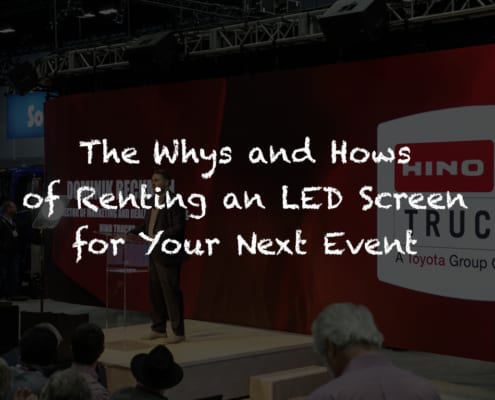 The Whys And Hows of Renting An LED Screen