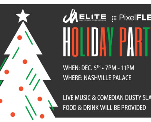 Elite Multimedia Productions & PixelFLEX Holiday Party