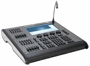 Professional lighting control console for managing corporate event production