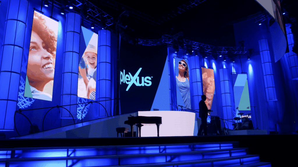 Plexus Corporate Event stage